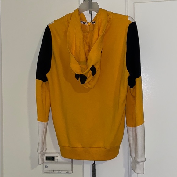 VS pink Yellow/White/Black Hoodie - Picture 5 of 6
